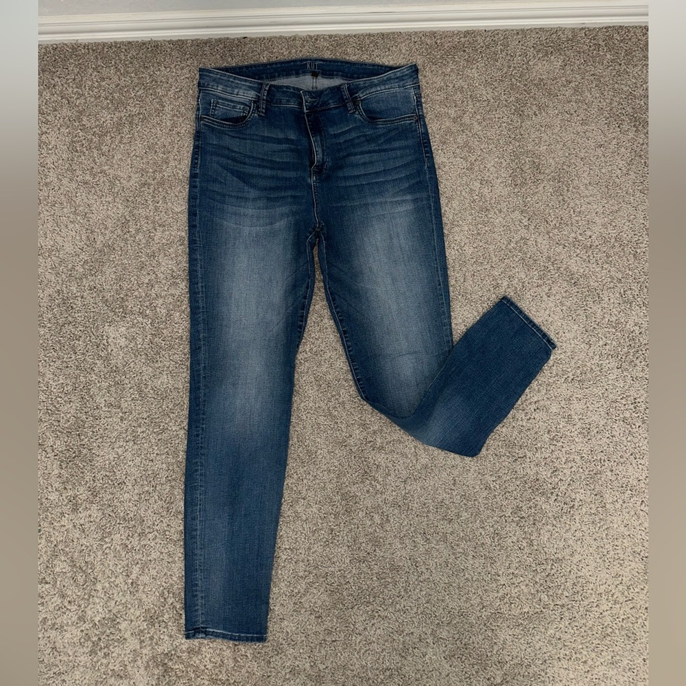 Kut from the Kloth Dark Blue Skinny Jeans